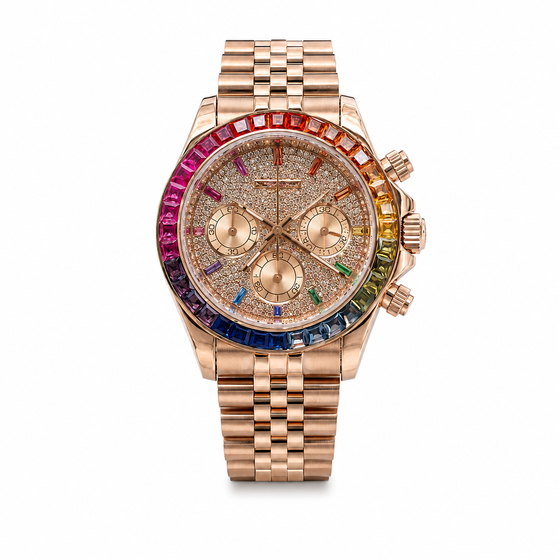 Montre Diamant Or Rose - MOSA Watches