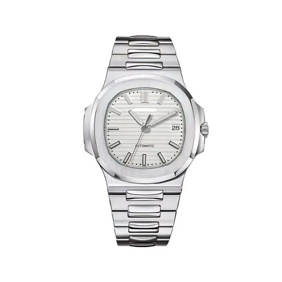 Montre Nautilus Blanc Argent - MOSA Watches