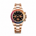 Montre Diamants Cadran Noir - MOSA Watches