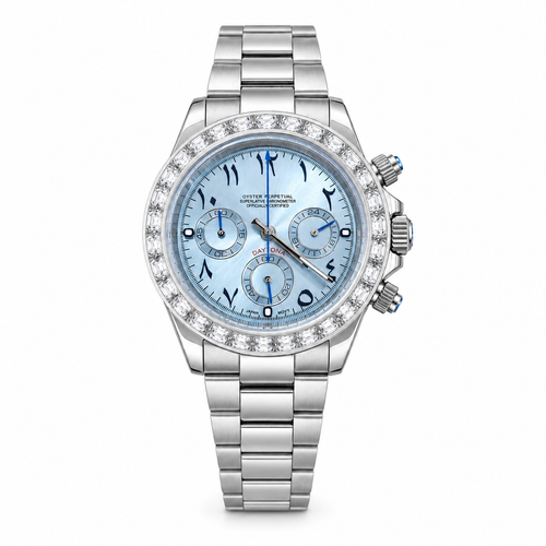 Montre Arabic Bleu Ciel - MOSA Watches