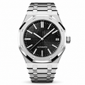 Montre Royal Oak Argent Noir - MOSA Watches