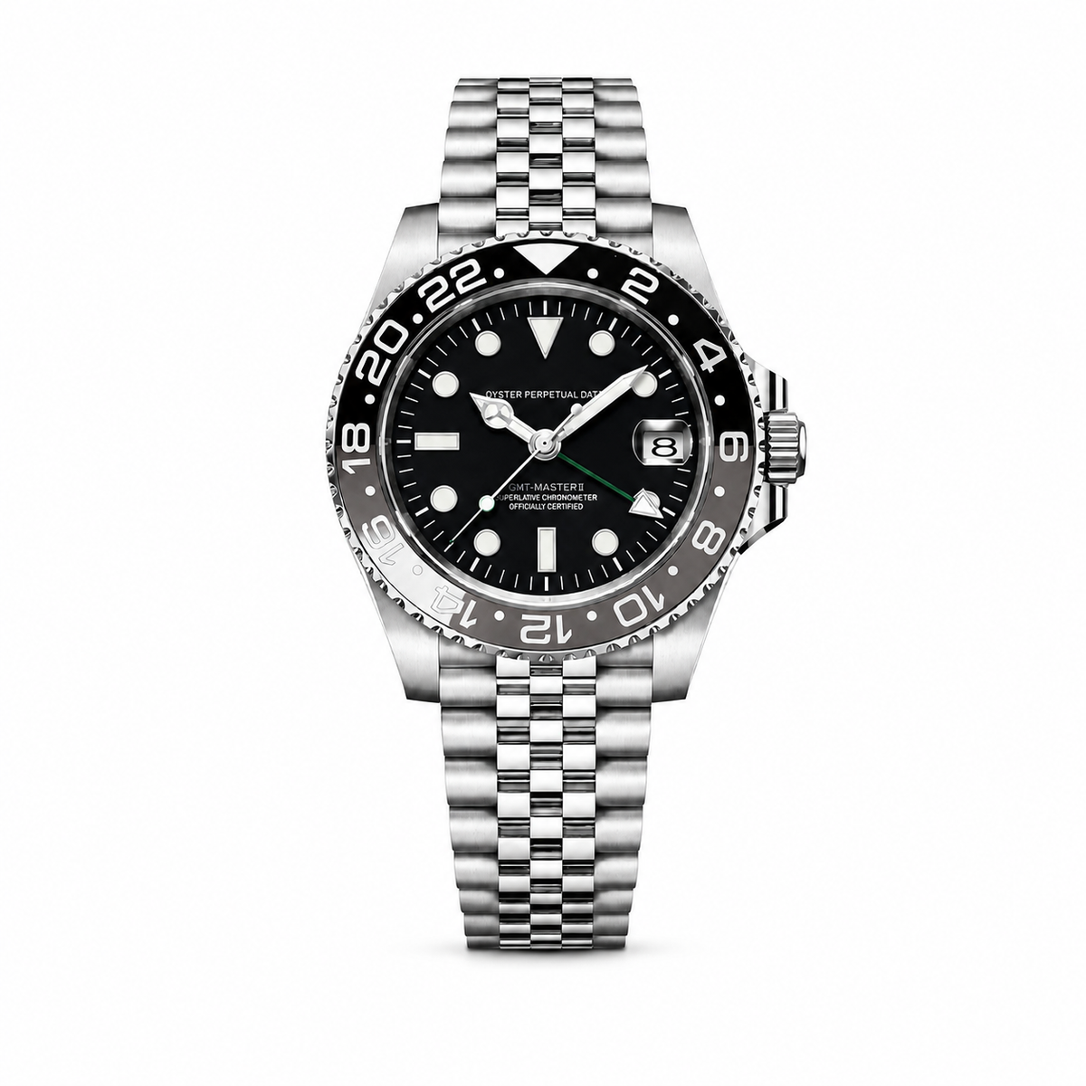 Montre GMT Noir Gris - MOSA Watches